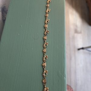 Vintage 14k Real Gold Women's Bracelet 8inch